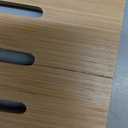 Bamboo Kung Fu Tea Tray Table Serving Tray Chinese Style Water Storage (White)