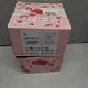 POATROZON Valentine's Day Gifts Party Favor 28Pcs Wooden Slices Card DIY Craft Heart Shape for Kids Crafts and Art Classroom Exchange (Heart, One Size), Pack of 2