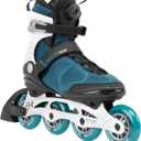 K2 Alexis 84 Boa Teal Womens Inline Skates, 8.5