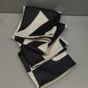 Black and Beige Throw Pillow Covers 1818 Inch Set of 4 Boho Modern Abstract Decorative Couch Pillow Covers for Couch Living Room Home (18x18 Inch)