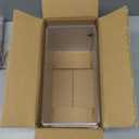 2 Pcs 12 Inch Large Acrylic Risers Display Stands 5 mm Thick Acrylic Shelf Riser Showcase for Collectibles Jewelry Cupcakes Food Figures Perfume Cabinet(Clear)