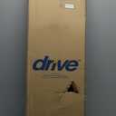 Drive Medical RTL10365-ADJ Adjustable Lightweight Folding Cane with Seat, Black
