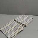 Decorative Boho Throw Pillow Covers, Farmhouse Textured Pillow Case, 20 x 20 Inch Set of 2, Chair Sofa Bedroom Living Room Home Decor Couch Cushion Case, Classic Blue and Beige Striped