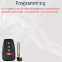 Smart Key Fob Fits for Toyota Camry 2018 2019 2020 2021 2022 2023 Keyless Entry Remote Control Key Replacement HYQ14FBC 231451-0351 Board P/N:89904-06220 314MHz