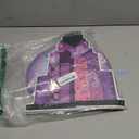 Singer Cupcake Stand Party Supplies - 3 Tier Spring Gifts Korean Pop Singer Happy Birthday Party Cupcake Tower Table Decoration Musical Fan Theme Dessert Tray Holder Cake Stands for Girl Women (Purple)