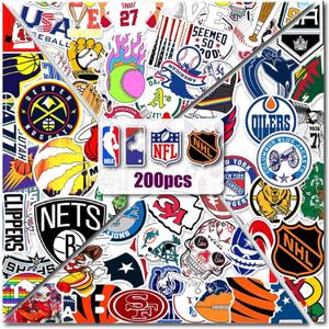 Sports Stickers for Teens 200 PCS Stickers Pack for Water Bottles Vinyl Sticker DIY Decoration for Adults Party Favor