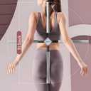 Yoga Stick- Posture Corrector Stick for Back Pain Relief - Upper & Lower Back Stretcher and Straightener Tool for Men and Women - Portable Mobility Stretch Pole for Neck Hump, Spine Alignment & Home Workout