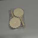 Ciieeo Wooden Rattle Drum DIY Painting Kit Unfinished Musical Instrument for Kids Montessori Educational Toy 6.7 Inch Handheld Shaker Drum