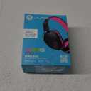 JLab JBuddies Pro Wireless Over-Ear Kids Headphones, 35+ Hour Battery Life, Built-in Volume Regulators for Safety, Share Mode, Folding, Adjustable, Noise Isolation, with Mic, Pink