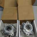 Pair 513296 Front Wheel Bearing Hub Assembly Compatible with Infiniti JX35 2013, QX50 2019, QX60 2014-2019, for Nissan Altima Maxima Murano Pathfinder 2013-2019 Hub Bearing Kit, 5 Lug (OE Size)
