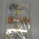 200pcs Hair Beads Jewelry, Dreadlocks Gem Crystal Charms, Metal Coils Rings, Gold And Silver Pendants,Braid Cuffs,Clips,Loc Tube Bead Braid Accessories for Braids Decoration