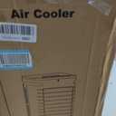 Portable Air Conditioners,Windowless Swamp Cooler Portable AC Unit, Cooling Fan That Blow Cold Air w/Remote 5L Tank 12 Speeds 9H Timer, Evaporative Air Cooler for Bedroom Indoor Room (white)