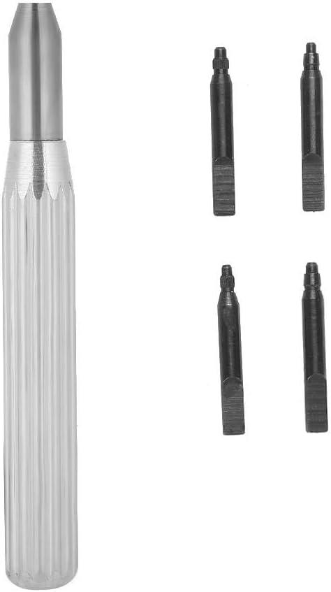 Watch Case Tube Remover, Wristwatch Crown Insert-Tube Remov Tool with 4 Pins for Opener and Closer for Tudor Man/Lady Watch-Tube