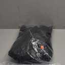 Dog Raincoat for Medium Large Dogs,rain Jacket Coat, Full Leg Coverage Waterproof Rain Suit with Detachable Hood & Tail, Reflective Strips, Snag-Free Top Zipper (Black for Boy, X-Large)