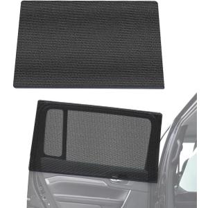 Rear Window Sun Shades for Jeep Wrangler & Gladiator, Breathable Mesh and Stretchy Sun Screen, UV Protection for Babies, Pets, and Outdoor Activities, Fits 1997-2024 Models, Pair
