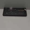 MZOO Luxury Sleep Eye Mask for Side Sleeper Men Women, Zero Eye Pressure 3D Sleeping Mask, Light Blocking Patented Design Night Blindfold, Soft Eye Shade Cover for Travel, Black