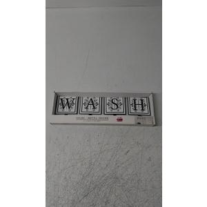 Wash Metal Hooks 4 Pcs 4"x5.875"x1.25" Each