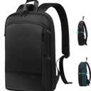 BANGE Slim Laptop Backpacks 17.3inch,Expandable Business Work Backpack for Men and Women (Large