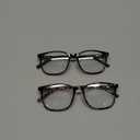 Gaoye Ultralight Blue Light Glasses for Women - Computer Protection Glasses for All Day Comfort - Anti UV Glare & Eyestrain (Light Black & Leopard)