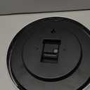 hito14 Inch Wall Clock Silent Non-Ticking Modern Wall Clocks Battery Operated - Analog Classic Clock for Office, Home, Bathroom, Kitchen, Bedroom, School, Living Room(Black)