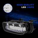 Daikokuya Sequential LED Fog Lights with DRL & Turn signal lights Compatible with Ford F150 2004 2005 2006/Fit Lincoln Mark LT 2006 Fog Lamp Assembly