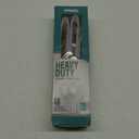 Plastic Serving Utensils, 9" Clear Disposable Utensils 18 Pack, 6 Serving Tongs, Spoons, Forks