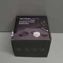 Desktop Power Grommet with 100W USB C, Double-Side Recessed Charging Station Plug in 5AC Outlets & 4 USB Ports, 4-Inch Hole Furniture Flush Mount for Countertop Black