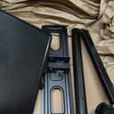 PERLESMITH Mobile TV Stand for 23-60 Inch LCD LED Flat/Curved Screen TVs, Tilt TV Cart Holds up to 88Lbs, Portable TV Stand with Laptop Shelf, Rolling TV Floor Stand Max VESA 400x400mm (PSTVMC06)