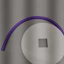 Uxcell Silicone Tubing, 3/8"(9mm) ID x 1/2"(12mm) OD 6.6ft Rubber Tube Air Hose Water Pipe for Pump Transfer, Purple