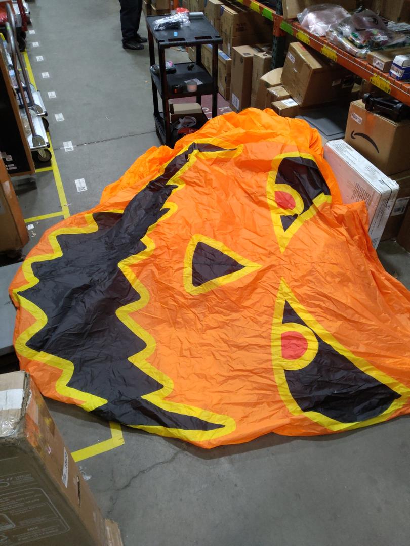 Thanksgiving Pumpkin Inflatable Decorations with Build-in LEDs Fall Harvest Stacked Pumpkin Blow up Outdoor Inflatable for Autumn Thanksgiving Party Yard Garden Lawn, 8'W x 7'T