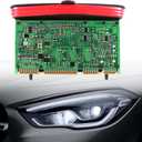 Headlight Control Module 63117440877 Compatible for 2014-2016 528i 528i xDrive 535i 535d xDrive 535i xDrive 550i xDrive M5 Replace OE 63-11-7-440-877 (1PC Headlight ECU driver module, black)