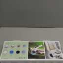 Leebein Electric Spin Scrubber, Cordless Powerful Scrub Brush for Cleaning Bathroom, Kitchen, Shower Tub and Floor Tile with Adjustable Extension Long Handle and 8 Replaceable Brush Heads(Rose)