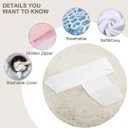 Side Sleeper Weddge Adjustable Soft and Breathable Cushion, 1x1