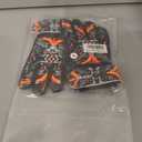 BEAST RAGE Goalkeeper Gloves for Boys Kids Youth Football Keeping Soccer Goalie Gloves with Strong Grip for Ball Receiver,Wrist Support 4MM Latex Palm (Size 3 - fit for 5 to 6 Years Old, Orange)