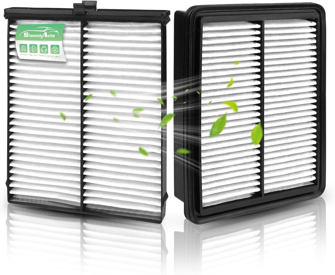 Engine & Cabin Air Filter for 2019-2025 2026 Mazda 3, 2019-2025 2026 CX-30, 2023-2026 CX-50 (Not For Hybrid) Replacement BDTS61J6X PAH9-13-3A0A Automotive Accessories-2 Pack