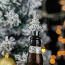 3 x Set of 4 Christmas Wine Stuffed Christmas Decoration, Christmas Party Decoration Gift, Bridal Shower or Baby Shower Party Gift Gift for Guests Christmas Decoration SouvenirAlloy