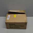 Rotating Pen Organizer for Desk, White Base & Acrylic Pen Holder, 360 Smooth Spinning Desk Organizer with 7 Removable Compartments for Office, Home, Classroom, Marker Organizer