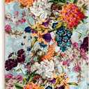 Society6 Bamboo Cutting Board- Kitchen Decor by Burcu Korkmazyurek - Unique Cutting Boards for Kitchen, 16" x 10.5" x 0.5", Summer Botanical Garden VIII