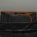 FURTIME Dog Car Seat Cover for Back Seat, Upgraded PU Leather Back Seat Extender with Hard Bottom Holds 400LBS, Waterproof Anti-Scratch, Large Space Back Seat Cover for Car, SUV, Small Truck (Black)