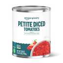 Amazon Fresh, Petite Diced Tomatoes, 28 Oz (Previously Happy Belly, Packaging May Vary) (EXP 09/01/28)