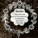 Suncatcher Gifts for Brother,Valentines Birthday Gifts for Brother, Sun Catcher for Christmas Birthday Thanksgiving Valentines Day