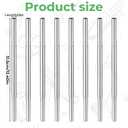 8 Pcs Golf Club Shaft Extensions, Aluminum Alloy Golf Club Extensions Putter Length Adjustment Tool for Irons and Woods Golf Steel Clubs Replacement Parts