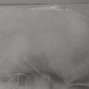 Twinkle Star 4 Corner Mosquito Net Black Canopy with 100 LED Star String Lights Battery Operated, Bed Curtains for Full/Queen/King Size Bed Halloween Decoration