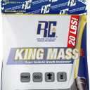 Ronnie Coleman Signature Series King Mass XL Protein Powder, Weight and Muscle Gainer, 60g Protein, 180g Carbohydrates, 1,000+ Calories Per Serving, Creatine and Glutamine (20lb, Dark Chocolate)