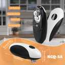 Electric Can Opener,USB Rechargeable Can Opener,One-Touch Cordless Can Opener,Smooth Edge,Hands Free,Food Safety,Kitchen Gadget Battery Operated,Automatic Can Openers for Seniors