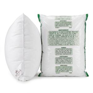 Royale Premium Bed Pillow Insert – Hypoallergenic Microfiber Filling with Soft Breathable Cover – Standard Size Cushion for Sleeping & Accent Covers, 20 x 26 inches
