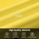 Mens Golf Polo Shirts - Hawaiian Print Golf Shirt for Men Quick-Dry Moisture Wicking Casual Breathable Polo Shirt (Yellow, XL)