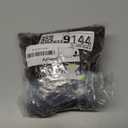 Smiry Waterproof Pu Leather Seat Covers for Dining Room Chairs Set of 3, Stretch Fit Removable Washable Kitchen Chair Seat Slipcovers Protector, No Rear Covers, Coffee