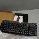 Perixx PERIBOARD-220H, Wired Compact USB Keyboard with 2 Hubs - Build-in Numeric Keypad - Black - US English