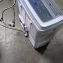 BLACK+DECKER Portable Air Conditioner, 12,000 BTU (8,000 BTU SACC) for Rooms up to 550 Sq. Ft., Portable AC with Follow Me Remote Control and Window Kit, BPACT12WT, White